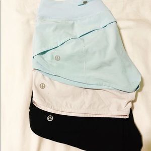 ISO Lululemon speed up shorts size 4